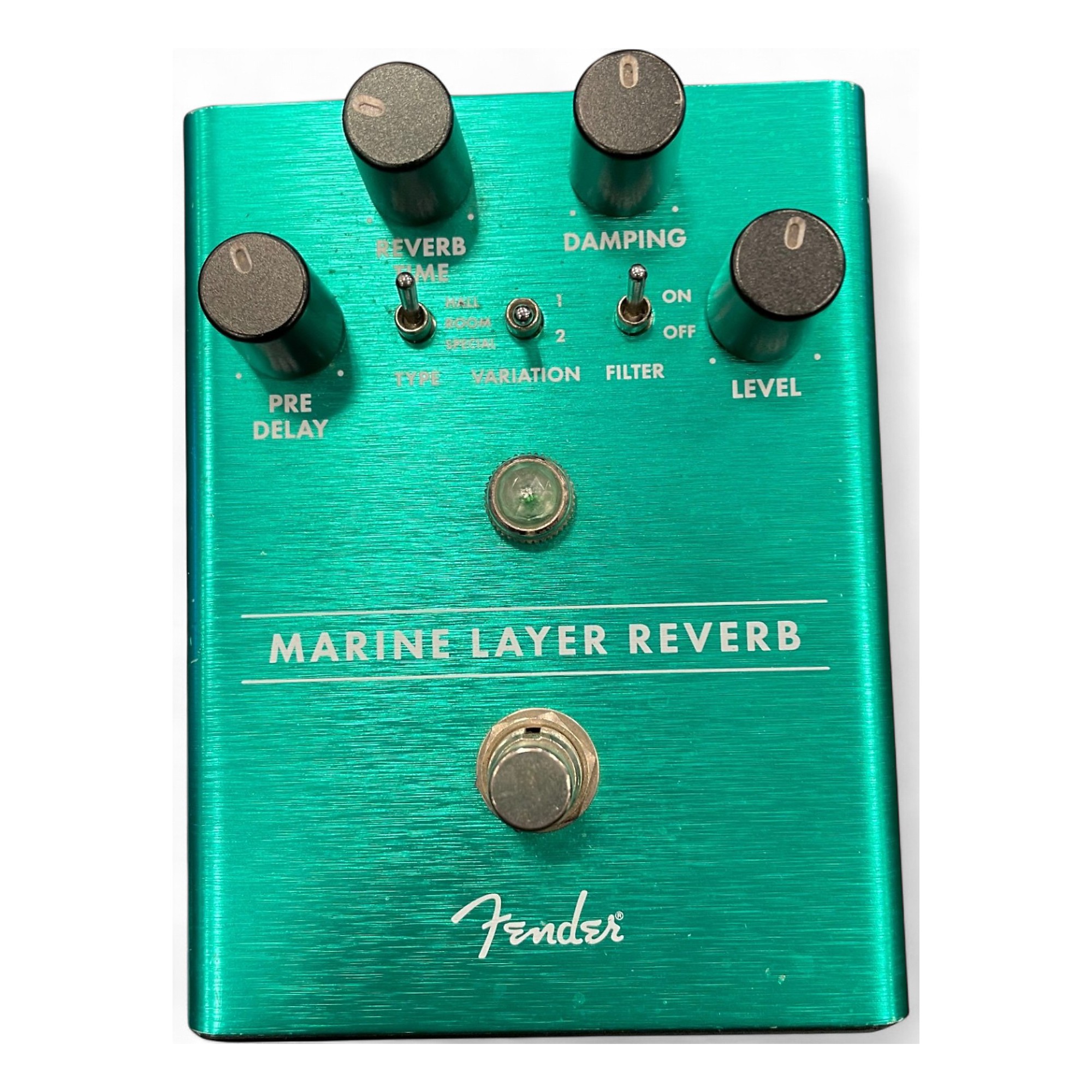 ギター Fender MARINE LAYER REVERB Used Fender Marine Layer ReVerb Effect Pedal | Guitar Center