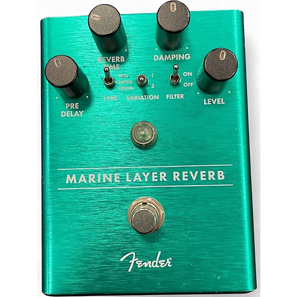 Used Fender Marine Layer ReVerb Effect Pedal