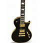 Used ESP ESP 1000 DELUXE Black and Yellow Solid Body Electric Guitar