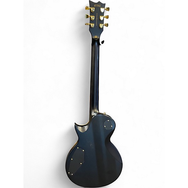 Used ESP ESP 1000 DELUXE Black and Yellow Solid Body Electric Guitar