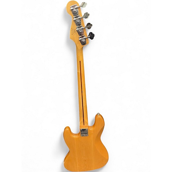 Used Squier Vintage Modified 70S Jazz Bass Natural Electric Bass Guitar