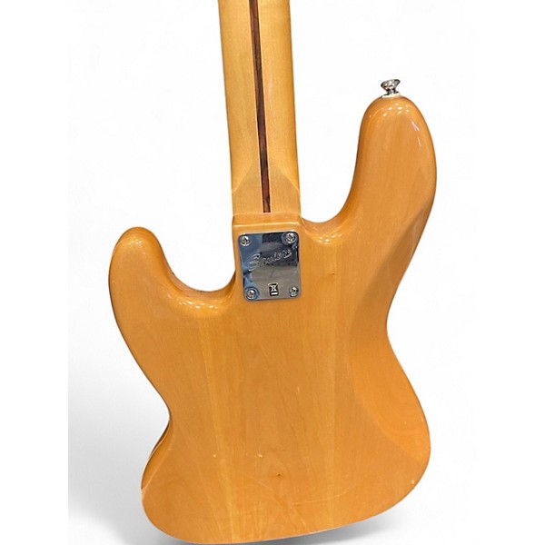 Used Squier Vintage Modified 70S Jazz Bass Natural Electric Bass Guitar