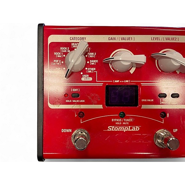 Used VOX StompLab IIB Bass Effect Processor