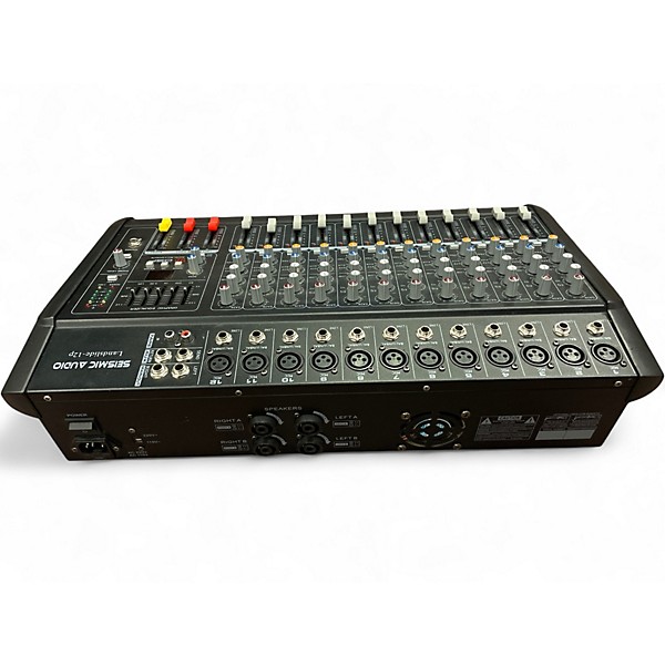 Used Seismic Audio LANDSLIDE 12-P Powered Mixer