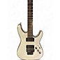 Used Schecter Guitar Research Hellraiser C1 Floyd Rose White Solid Body Electric Guitar