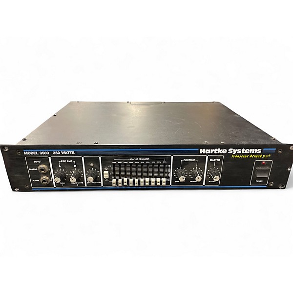 Used Hartke HA3500 Transient Attack Bass Amp Head