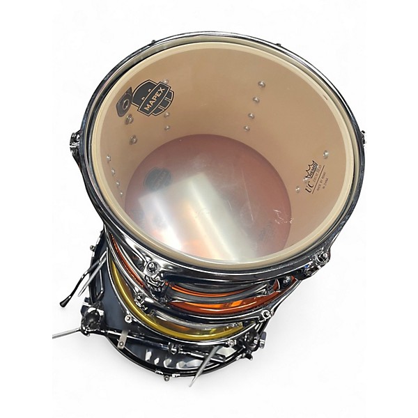 Used Mapex 4 Piece Comet Black Drum Kit