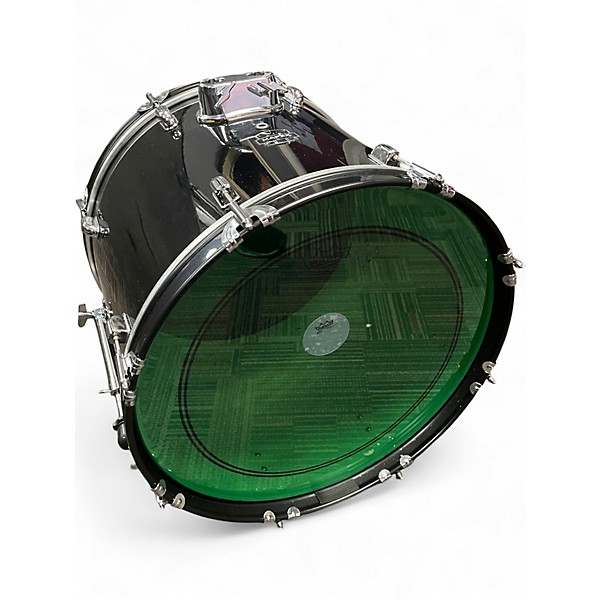 Used Mapex 4 Piece Comet Black Drum Kit