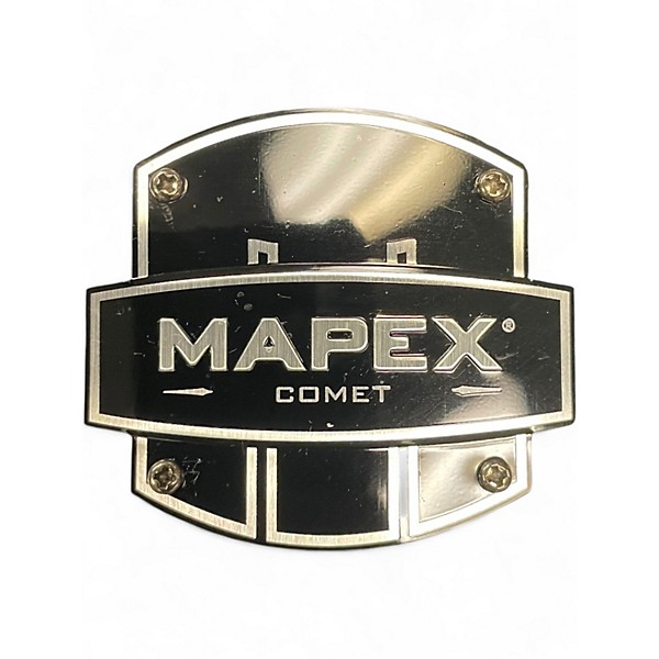 Used Mapex 4 Piece Comet Black Drum Kit