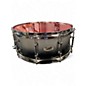 Used SPL 14in 468 Series Snare Black and Silver Drum thumbnail