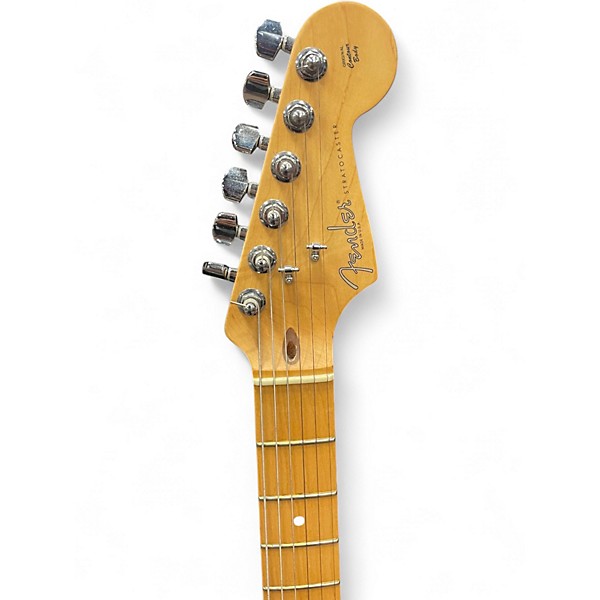Used Fender American Standard Stratocaster SSS Vintage White Solid Body Electric Guitar
