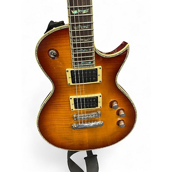 Used Ltd EC-1000 W/ Seymour Duncan Nazgul Sentient Pickups 2 Color Sunburst Solid Body Electric Guitar