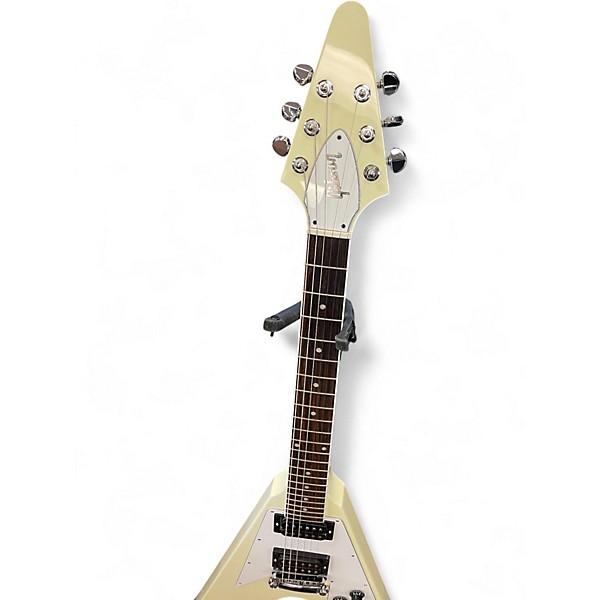Used Gibson 70's flying V Classic White Solid Body Electric Guitar