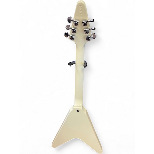 Used Gibson 70's flying V Classic White Solid Body Electric Guitar