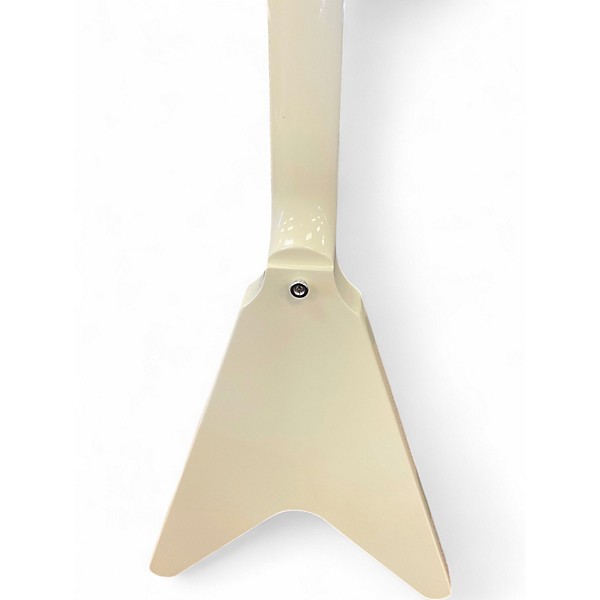 Used Gibson 70's flying V Classic White Solid Body Electric Guitar