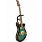 Used PRS SE Hollowbody II Piezo Peacock Blue Hollow Body Electric Guitar