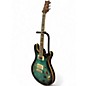 Used PRS SE Hollowbody II Piezo Peacock Blue Hollow Body Electric Guitar