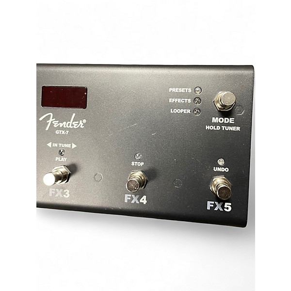 Used Fender GTX7 Pedal Board