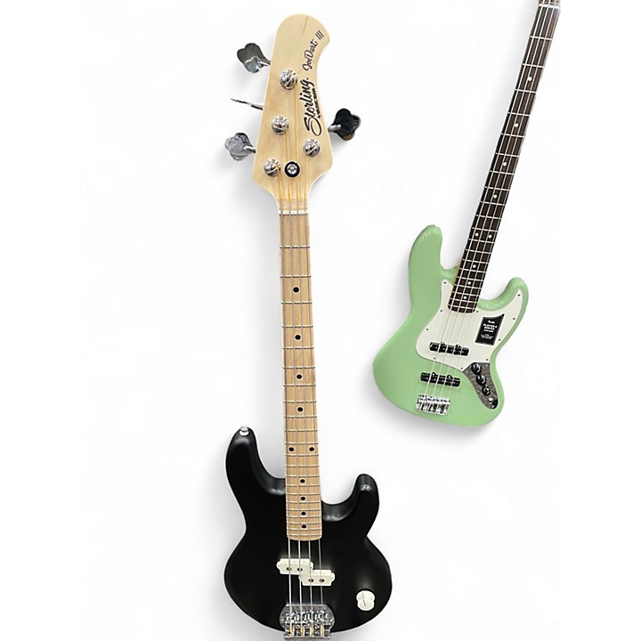 Used Sterling by Music Man JOE DART 3 Satin Black Electric Bass