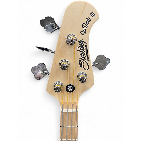 Used Sterling by Music Man JOE DART 3 Satin Black Electric Bass Guitar