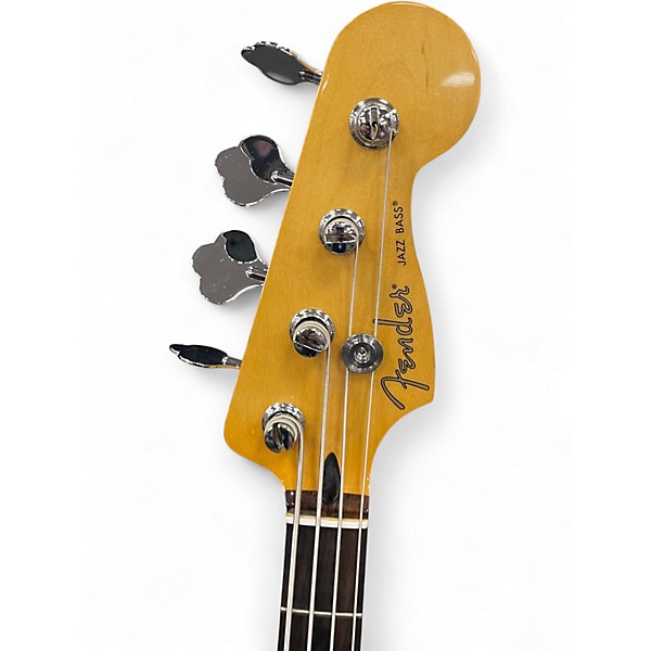 Used Fender Player Jazz Bass Surf Green Electric Bass Guitar