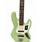 Used Fender Player Jazz Bass Surf Green Electric Bass Guitar