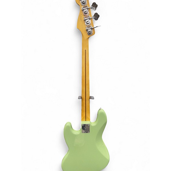 Used Fender Player Jazz Bass Surf Green Electric Bass Guitar