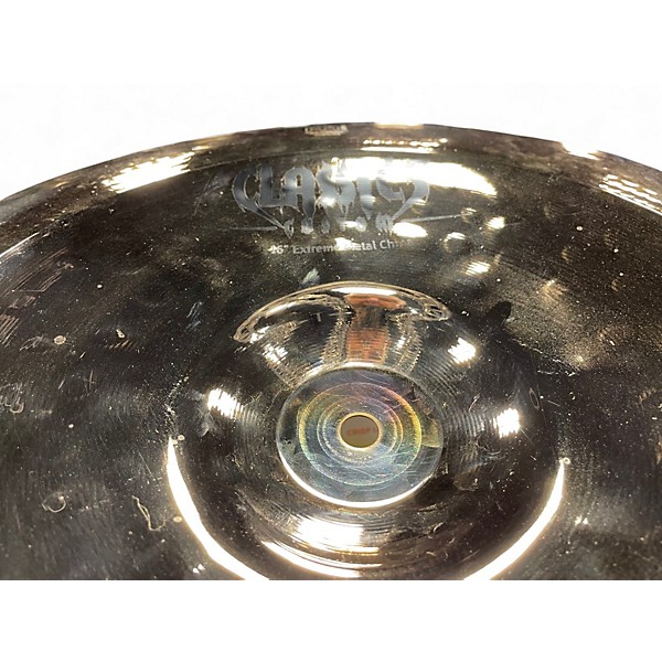 Used MEINL 16in Classic Custom Extreme Metal China Brilliant Cymbal