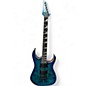 Used Ibanez Gio GRGR221PA Aqua Burst Solid Body Electric Guitar thumbnail