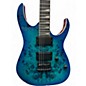 Used Ibanez Gio GRGR221PA Aqua Burst Solid Body Electric Guitar