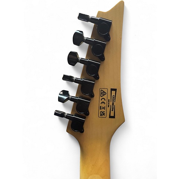 Used Ibanez Gio GRGR221PA Aqua Burst Solid Body Electric Guitar