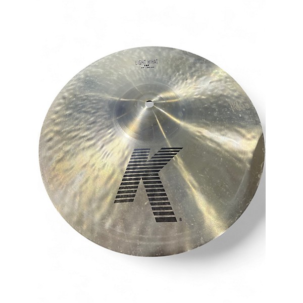 Used Zildjian 15in K Light Hi-Hat Pair Cymbal