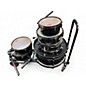 Used Pearl 5 Piece Rhythm Traveler Compact BLACK Drum Kit thumbnail