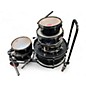 Used Pearl 5 Piece Rhythm Traveler Compact BLACK Drum Kit