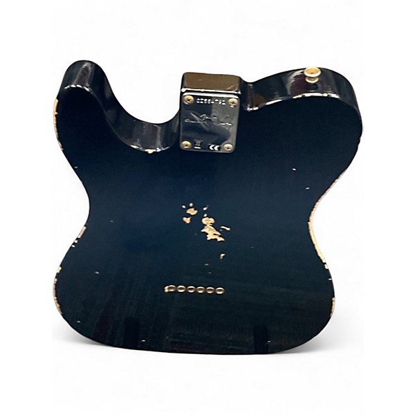 Used Fender Custom Shop 60 Telecaster Relic Black Solid Body Electric Guitar