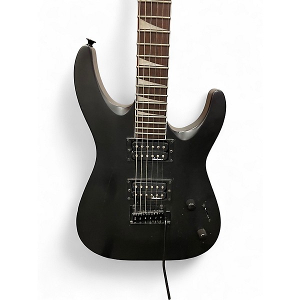 Used Jackson JS22 Dinky Black Solid Body Electric Guitar