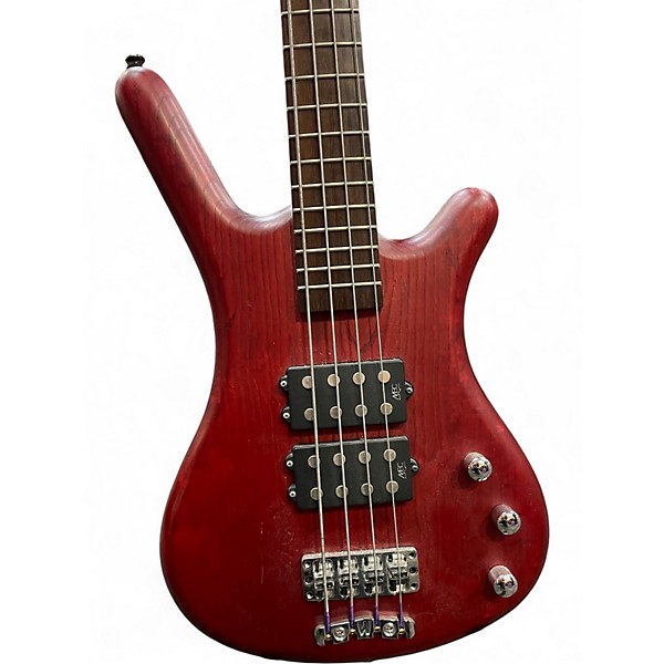 Used Warwick Rockbass Corvette $$ Double Buck Cherry Electric Bass Guitar