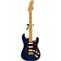 Used 2010 Fender Deluxe Players Stratocaster Blue Solid Body Electric Guitar thumbnail
