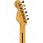 Used 2010 Fender Deluxe Players Stratocaster Blue Solid Body Electric Guitar