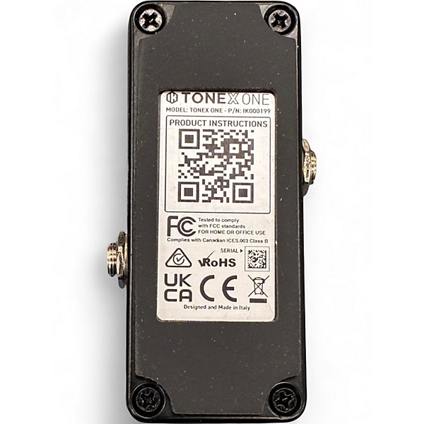 Used IK Multimedia ToneX One Effect Processor