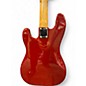 Used Squier Precision Bass Dakota Red Electric Bass Guitar