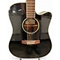 Used Takamine EG341C Black Acoustic Electric Guitar