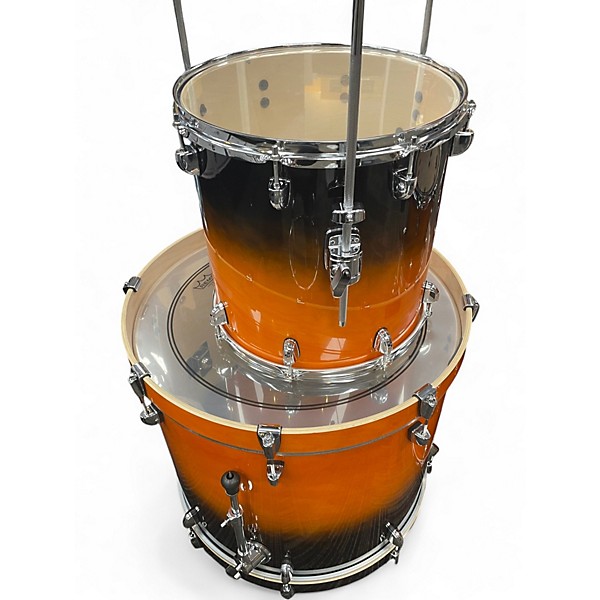 Used Premier 4 Piece Artist Birch Orange Drum Kit