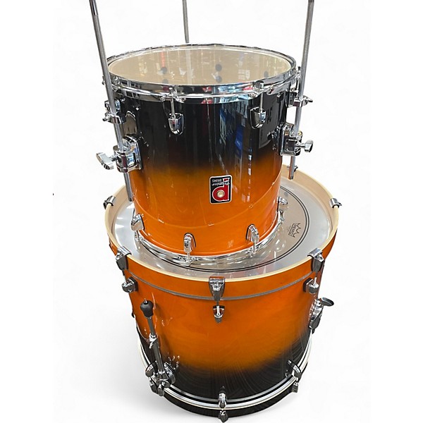 Used Premier 4 Piece Artist Birch Orange Drum Kit
