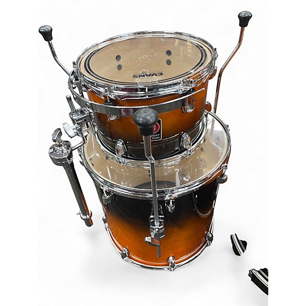 Used Premier 4 Piece Artist Birch Orange Drum Kit