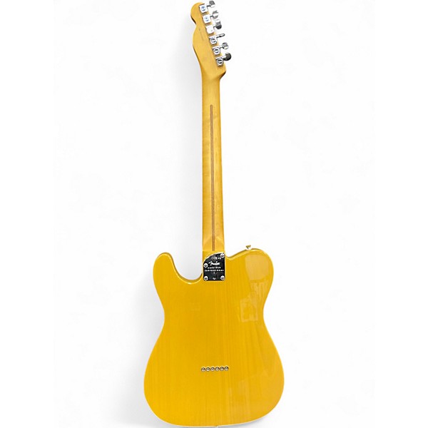 Used Fender American Professional II Telecaster Butterscotch Blonde Solid Body Electric Guitar