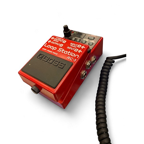 Used BOSS RC3 Loop Station Pedal