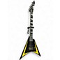 Used ESP LTD Alexi 600 Alexi Laiho Signature Black and Yellow Solid Body Electric Guitar thumbnail