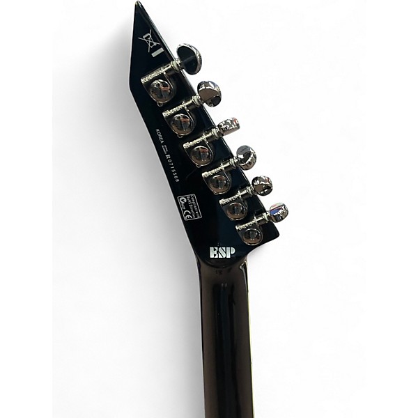 Used ESP LTD Alexi 600 Alexi Laiho Signature Black and Yellow Solid Body Electric Guitar