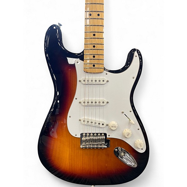 Used Fender Standard Stratocaster Brown Sunburst Solid Body Electric Guitar